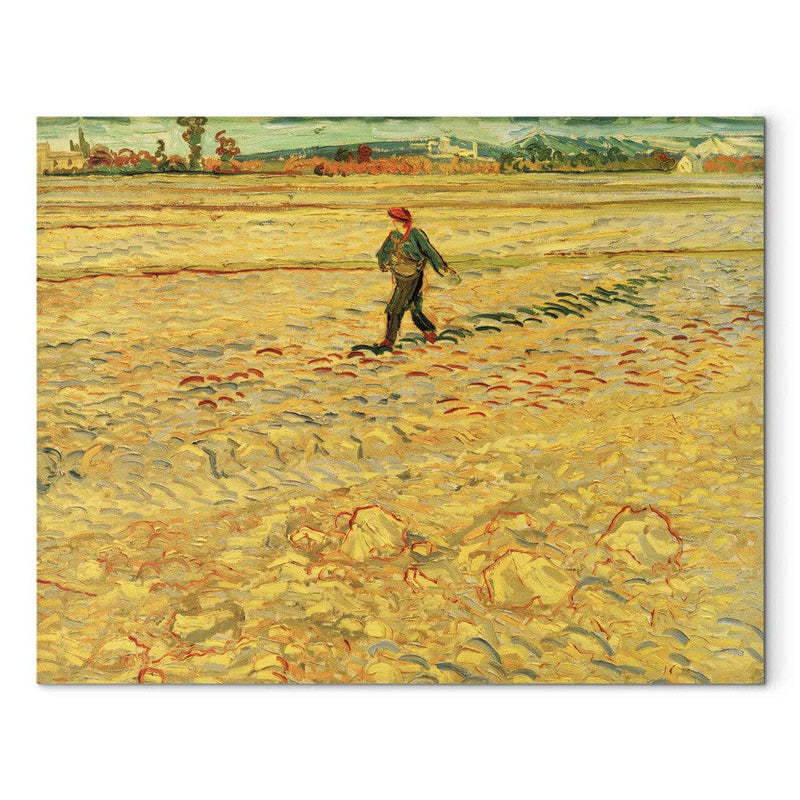 Reproduction of painting (Vincent van Gogh) - Le Semeur II G Art