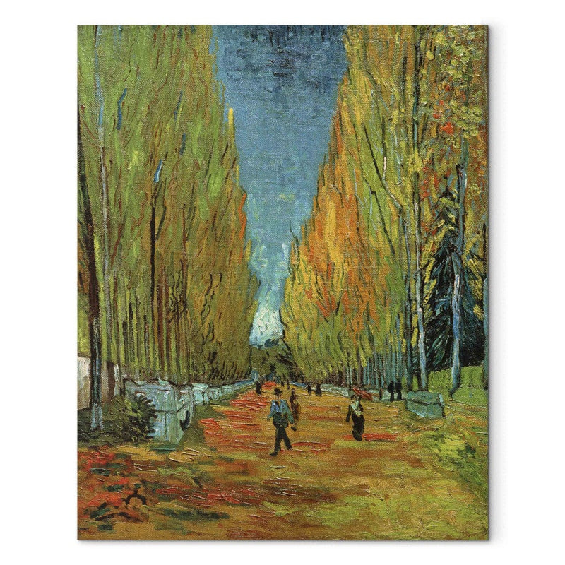Maalauksen lisääntyminen (Vincent Van Gogh) - Les Alycamps II G Art