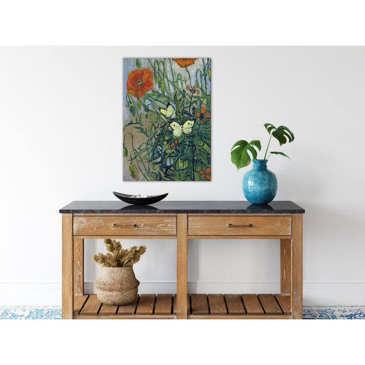 Gleznas reprodukcija /Vinsents van Gogs/ - Magones un tauriņi G ART
