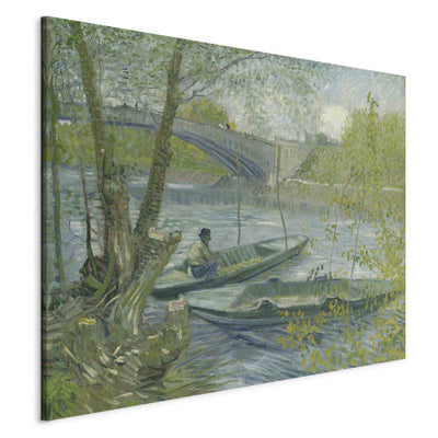 Reproduction of painting (Vincent van Gogh) - fishing in spring g Art