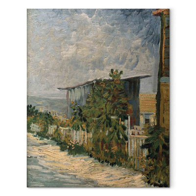 Maali reprodutseerimine (Vincent Van Gogh) - varikatus Monmartra g kunstis
