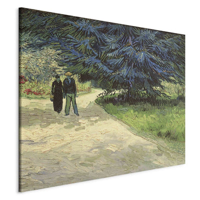 Maali reprodutseerimine (Vincent Van Gogh) - paar pargis, Arla G kunst