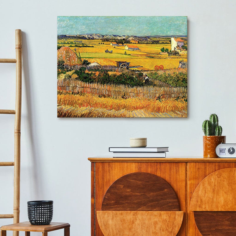 Maalauksen lisääntyminen (Vincent Van Gogh) - Harvest II G Art