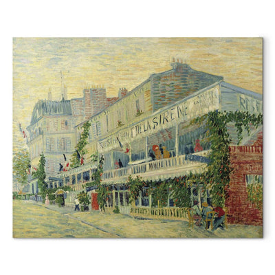 Maalauksen lisääntyminen (Vincent Van Gogh) - ravintola de la Sirene Assnes G Artissa