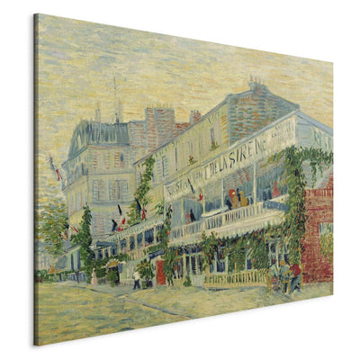Maalauksen lisääntyminen (Vincent Van Gogh) - ravintola de la Sirene Assnes G Artissa