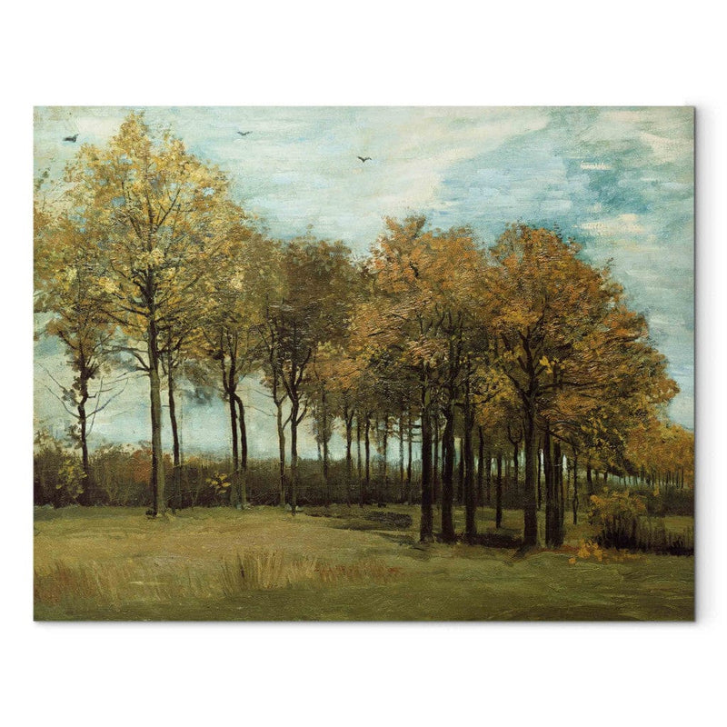 Gleznas reprodukcija (Vinsents van Gogs) - Rudens ainava G ART