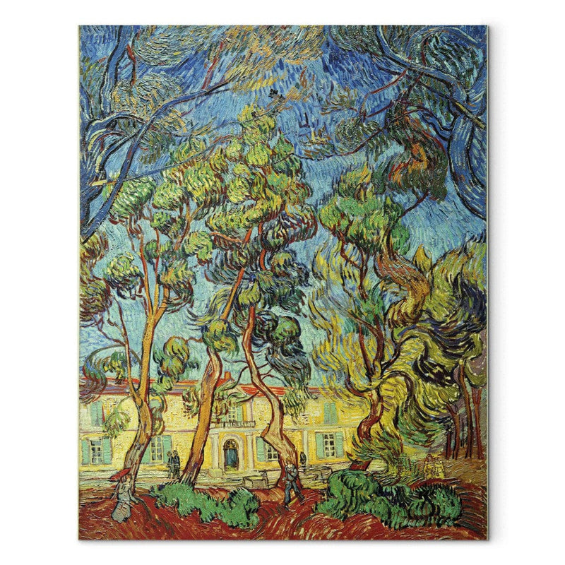 Reproduction of painting (Vincent van Gogh) - Saint -Remy Hospital G Art