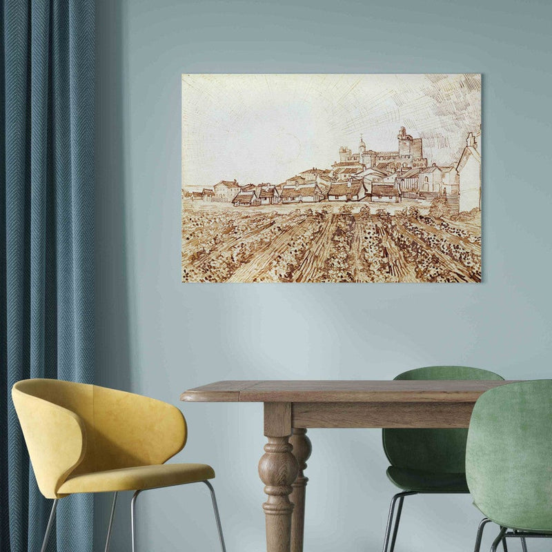 Maalauksen lisääntyminen (Vincent Van Gogh) - Saintes -Mies -katselut G -taidetta