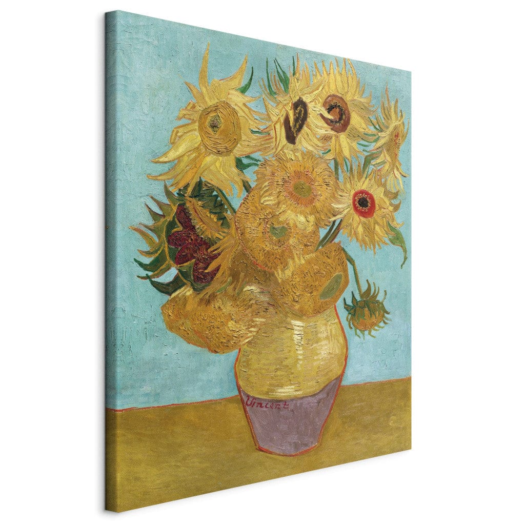 Gleznas reprodukcija /Vinsents van Gogs/ - Saulespuķes II G ART