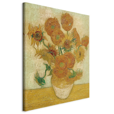 Maalauksen lisääntyminen (Vincent Van Gogh) - Sunflower III G Art