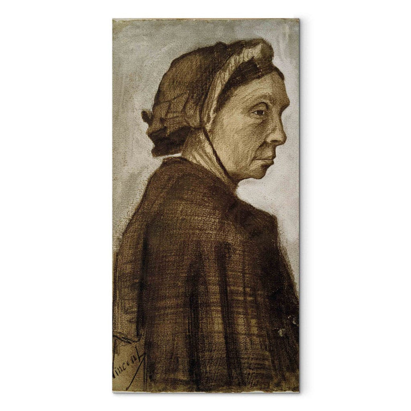 Maalauksen lisääntyminen (Vincent Van Gogh) - Naisen pään II G Art