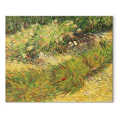 Gleznas reprodukcija (Vinsents van Gogs) - Tauriņi un ziedi G ART