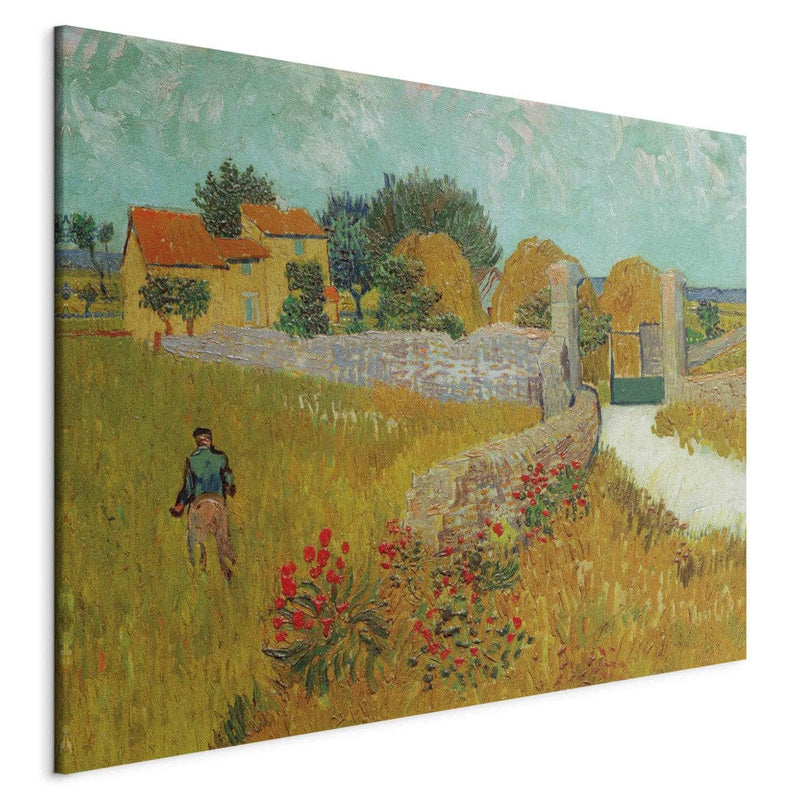 Reproduction of painting (Vincent van Gogh) - and Mas de Provence G Art