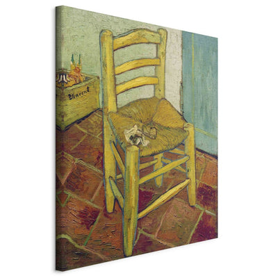Reproduction of painting (Vincent van Gogh) - van Goga chair g art