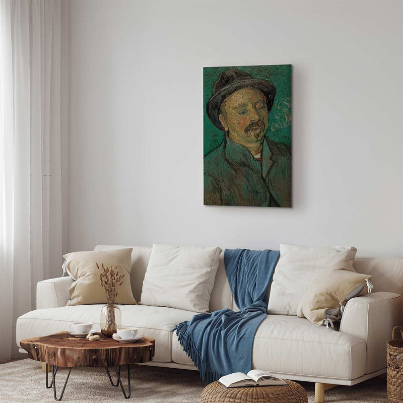Reproduction of painting (Vincent van Gogh) - a portrait of a lone man g Art