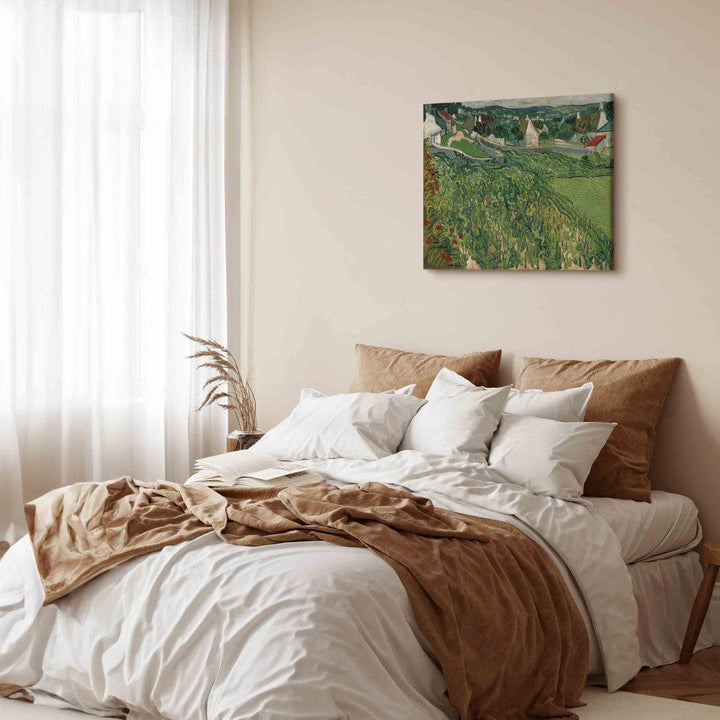 Gleznas reprodukcija /Vinsents van Gogs/ - Vīna dārzi pie Overas G ART