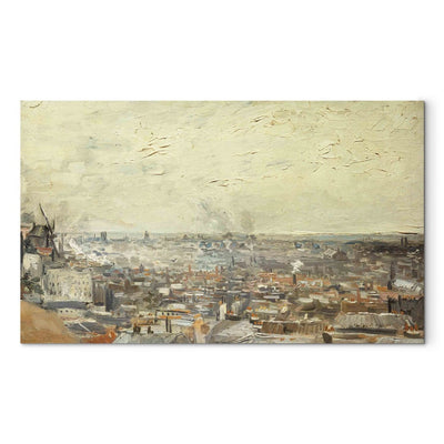Gleznas reprodukcija (Vinsents van Gogs) - Vue sur Montmartre G ART