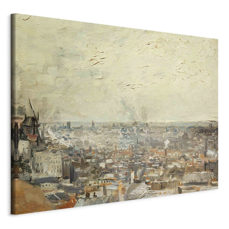 Gleznas reprodukcija (Vinsents van Gogs) - Vue sur Montmartre G ART
