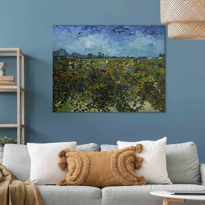 Gleznas reprodukcija /Vinsents van Gogs/ - Zaļais vīna dārzs G ART