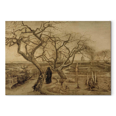 Reproduction of painting (Vincent van Gogh) - Winter Garden G Art
