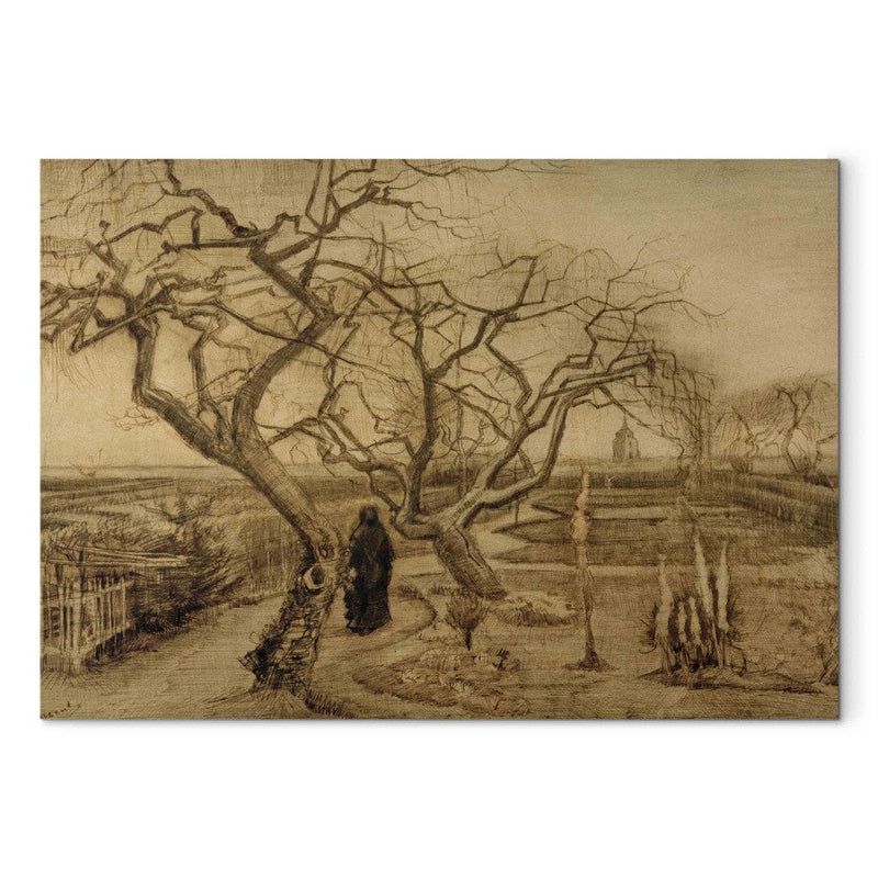 Reproduction of painting (Vincent van Gogh) - Winter Garden G Art