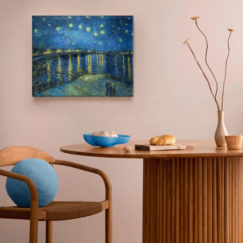 Reproduction of painting (Vincent van Gogh) - Star Night G Art