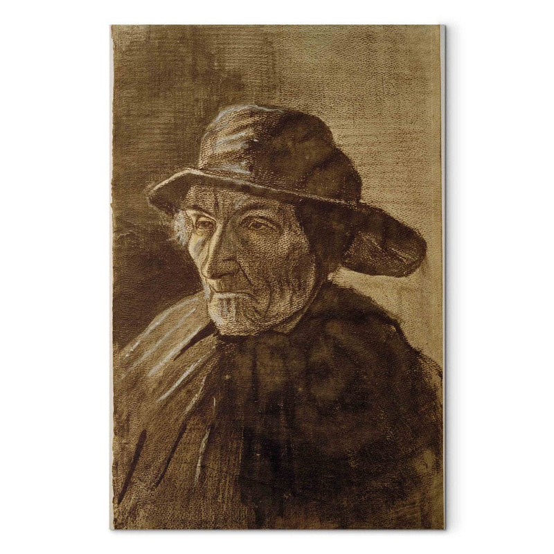 Maalauksen lisääntyminen (Vincent Van Gogh) - kalastaja matkamuistoa taidetta