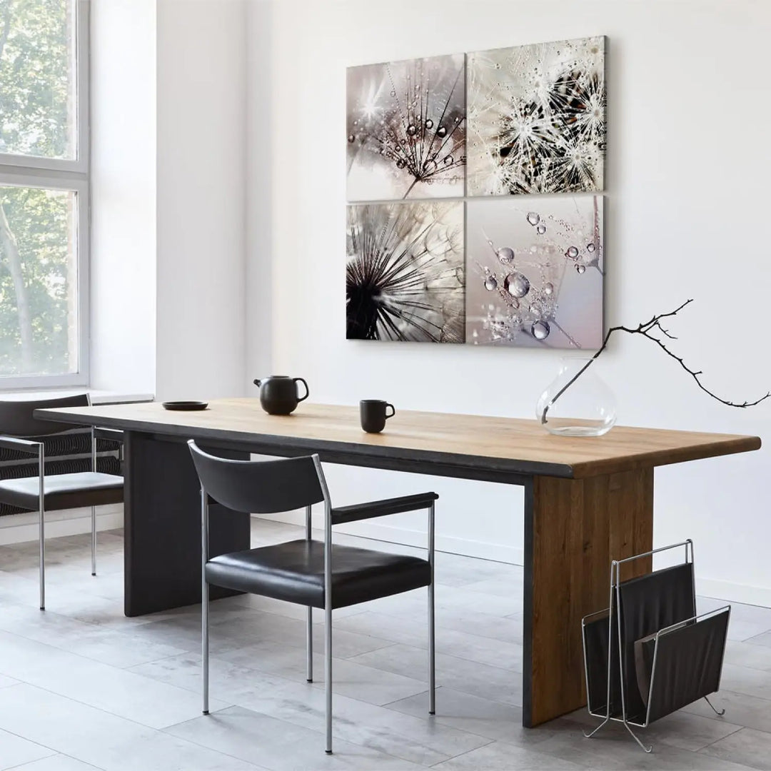 Gleznu komplekts ar pienenēm - Maigs aromāts (x 4) - 118436 ART XL