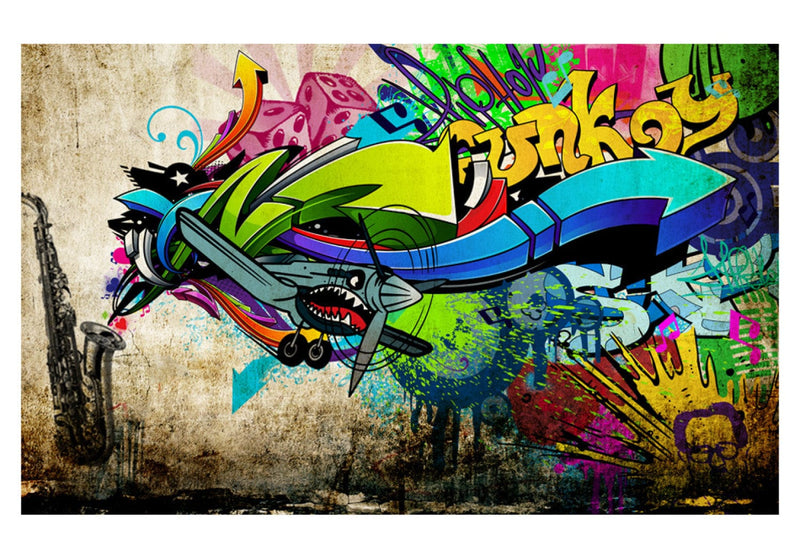 Graffiti fototapetes - Graffiti māksla, 60620 G-ART