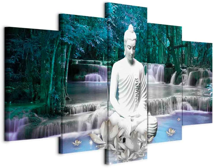 Paveikslai ant drobės Mėlyna malda