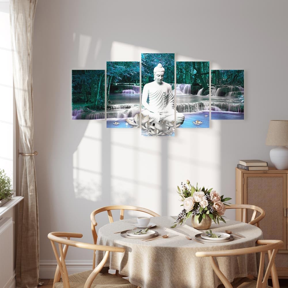 Paveikslai ant drobės Mėlyna malda