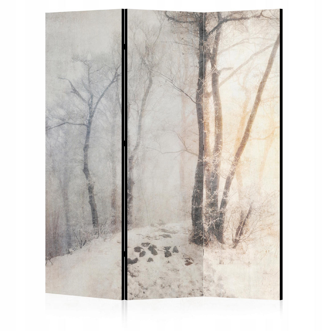 Istabas aizslietnis, divpusējs, 135x172, Miglainais ziemas mežs L-ART