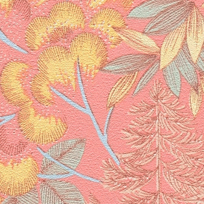 Jautras ziedu tapetes maigā rozā krāsā, 1374164 AS Creation