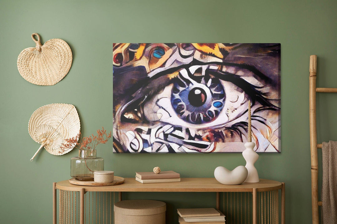 Kanva - Abstrakta glezna ar aci, N-1156 X-ART