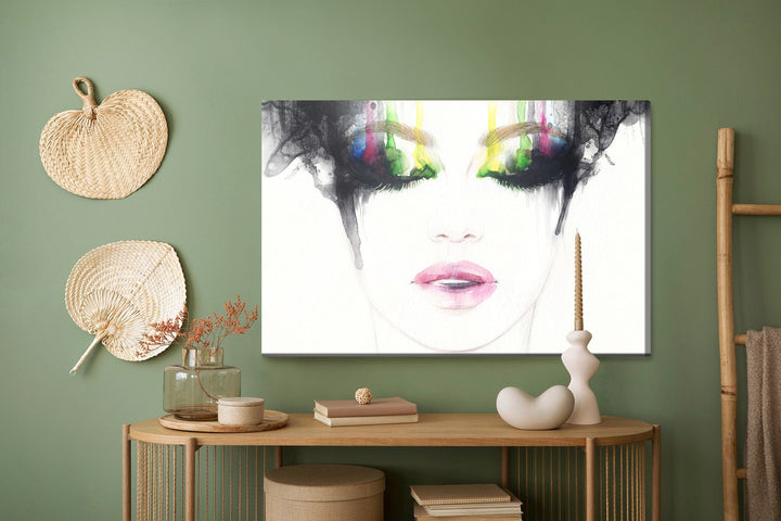 Kanva - Abstrakta sievietes seja, N-926 X-ART