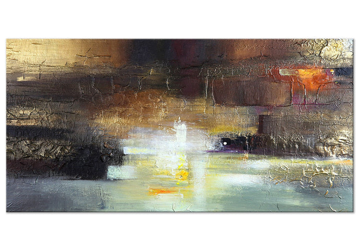 Glezna - Abstrakts raksts ar eļļas gleznas imitāciju, (x 1), 118630 G-ART.
