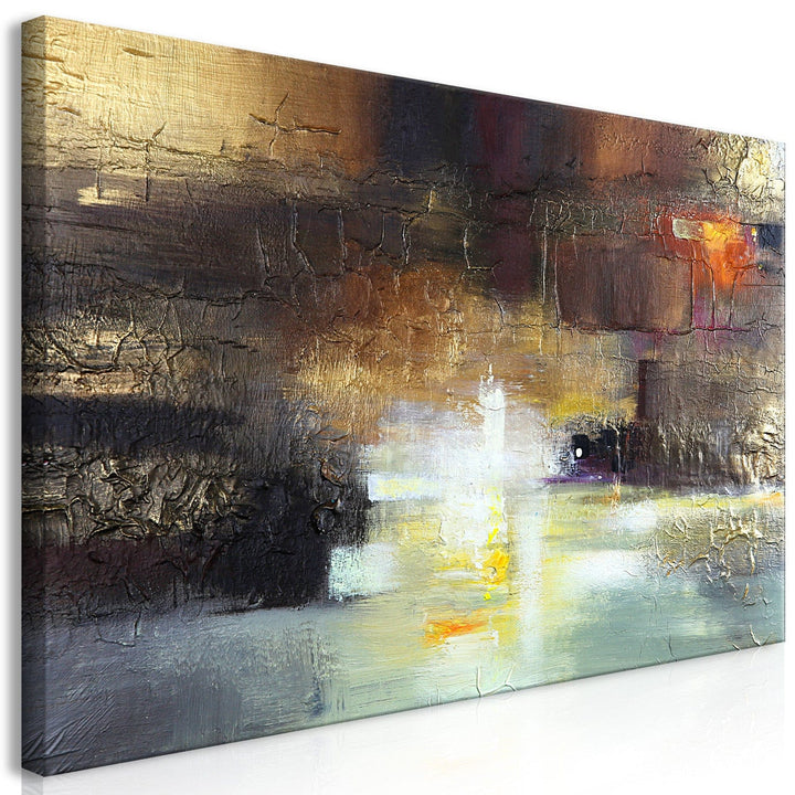 Glezna - Abstrakts raksts ar eļļas gleznas imitāciju, (x 1), 118630 G-ART.