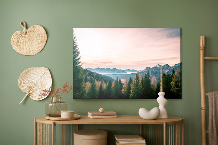 Kanva - Ainava ar Itālijas Alpiem, N-1070 X-ART