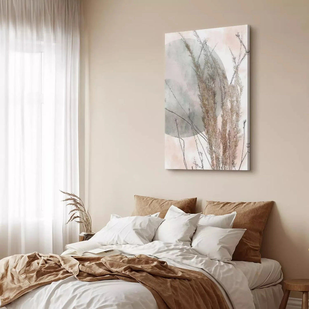 Kanva - ainava ar zāli boho stilā - Zāles vējā, (x 1) - 131662 G-ART
