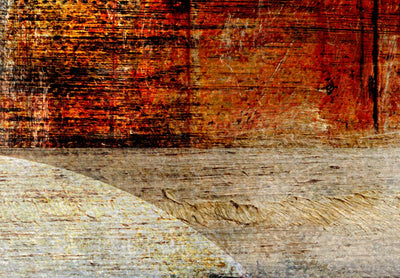 Kanva ar abstrakciju brūnā krāsā - Svešzemju kosmoss (x 5) G-ART.