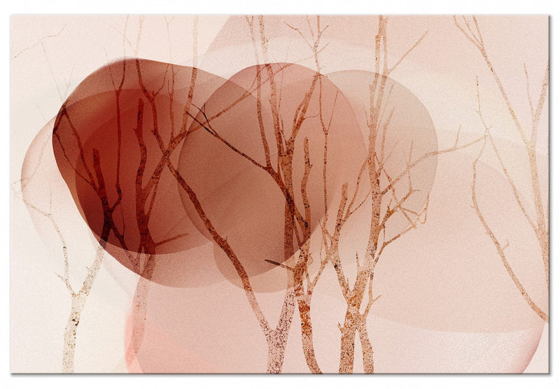 Kanva ar abstrakciju - koku stumbri uz mākoņiem (x 1), 135419 G-ART.