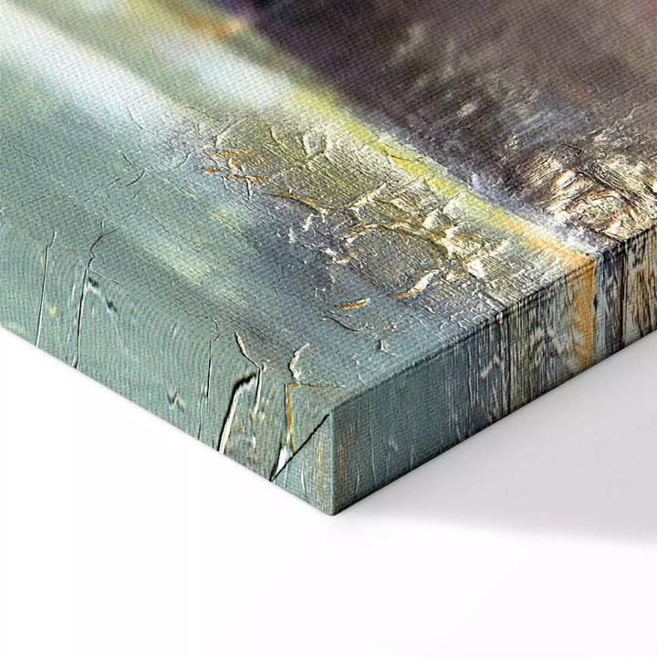 Kanva ar abstrakta rakstu ar pamatu zeltā krāsā - Greznuma elpa, (x 3) ART XL