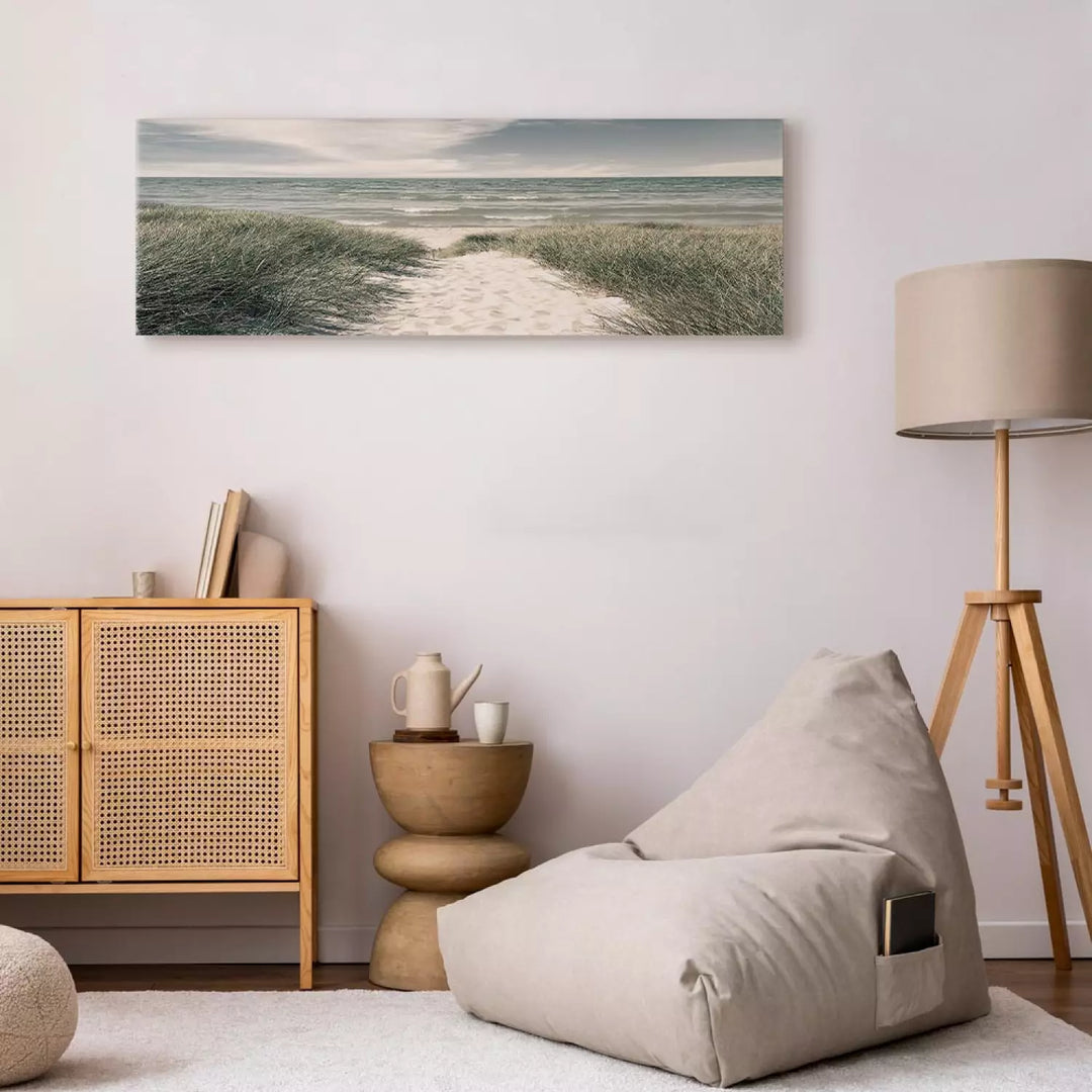 Kanva Jūras Noslēpumi – Mierīga Pludmales Ainava ART XL