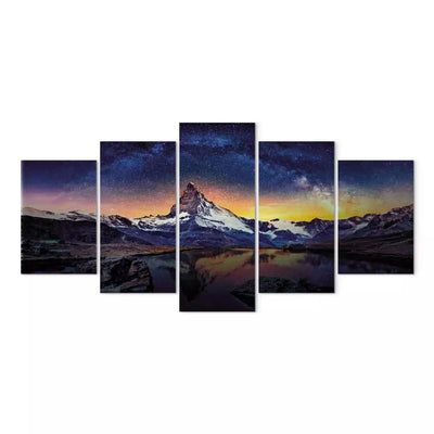 Kanva ar kalniem - moderns Matterhorn, (x 5), 150297 - nopirkt G-ART