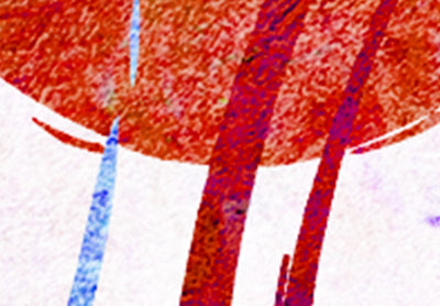 Kanva ar krāsainiem apļiem - Krāsains aplis, (x1), 93154 G-ART