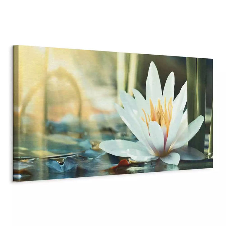 Glezna "Lotosa Ezers" (93082) – Zieds uz Ūdens Virsmas ART XL