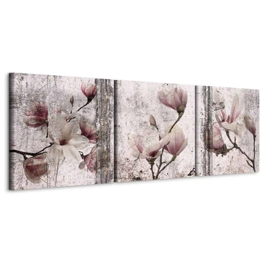 Glena ar magnoliju rozā toņos - Liriskās magnolijas (3 daļās) ART XL