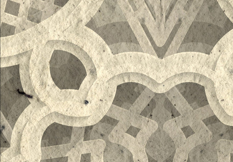 Kanva ar mandalas rakstu bēšos toņos - Dvēseles mandala (x5), 94956 G-ART.