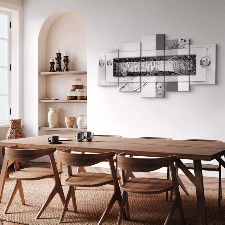 Glezna ar melnbaltu abstrakciju, 56174 ART XL