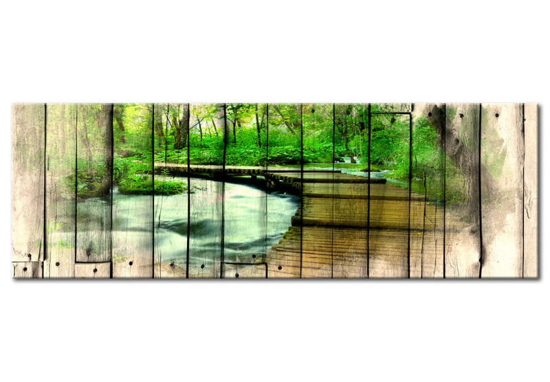 Kanva ar meža skatu - Atmiņas par mežu, 92068 (x1) G-ART.
